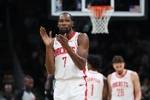 NBA官方：KD成火箭最佳助推剂 休斯敦进攻起飞实力更上一层楼